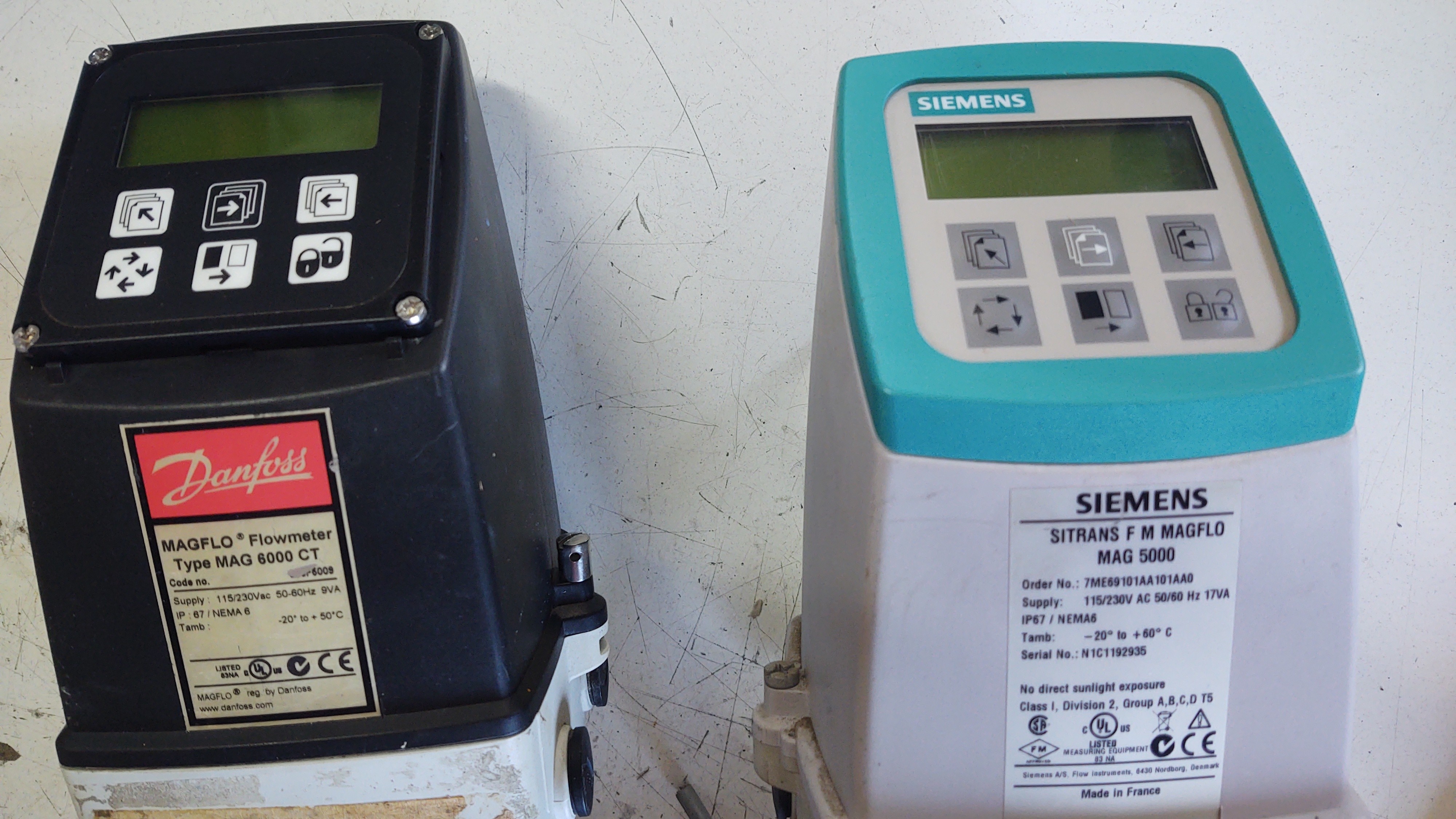 Misuratori Siemens e Danfoss
